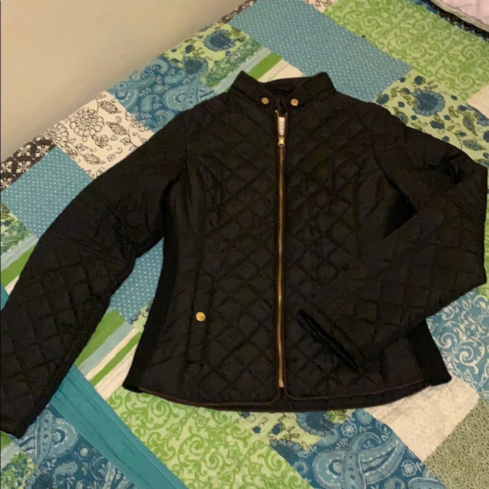 Black Quilted Jacket